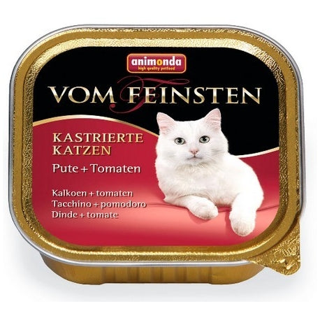 Vom Feinsten für kastrierte Katzen Puten- und Tomatenpfanne 100 g - ANIMONDA