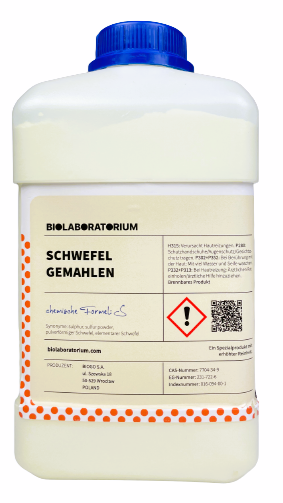 Gemahlener Schwefel 100g Biolaboratorium