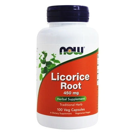 Licorice Root Licorice Root 450 mg 100 Capsules NOW FOODS 