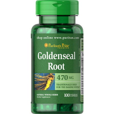 Gelbwurzel 470 mg Gelbwurzel 100 kapsler PURITAN'S PRIDE