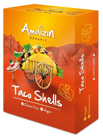 Glutenfreie Taco-Schalen BIO 150 g (12 Stück) - AMAIZIN