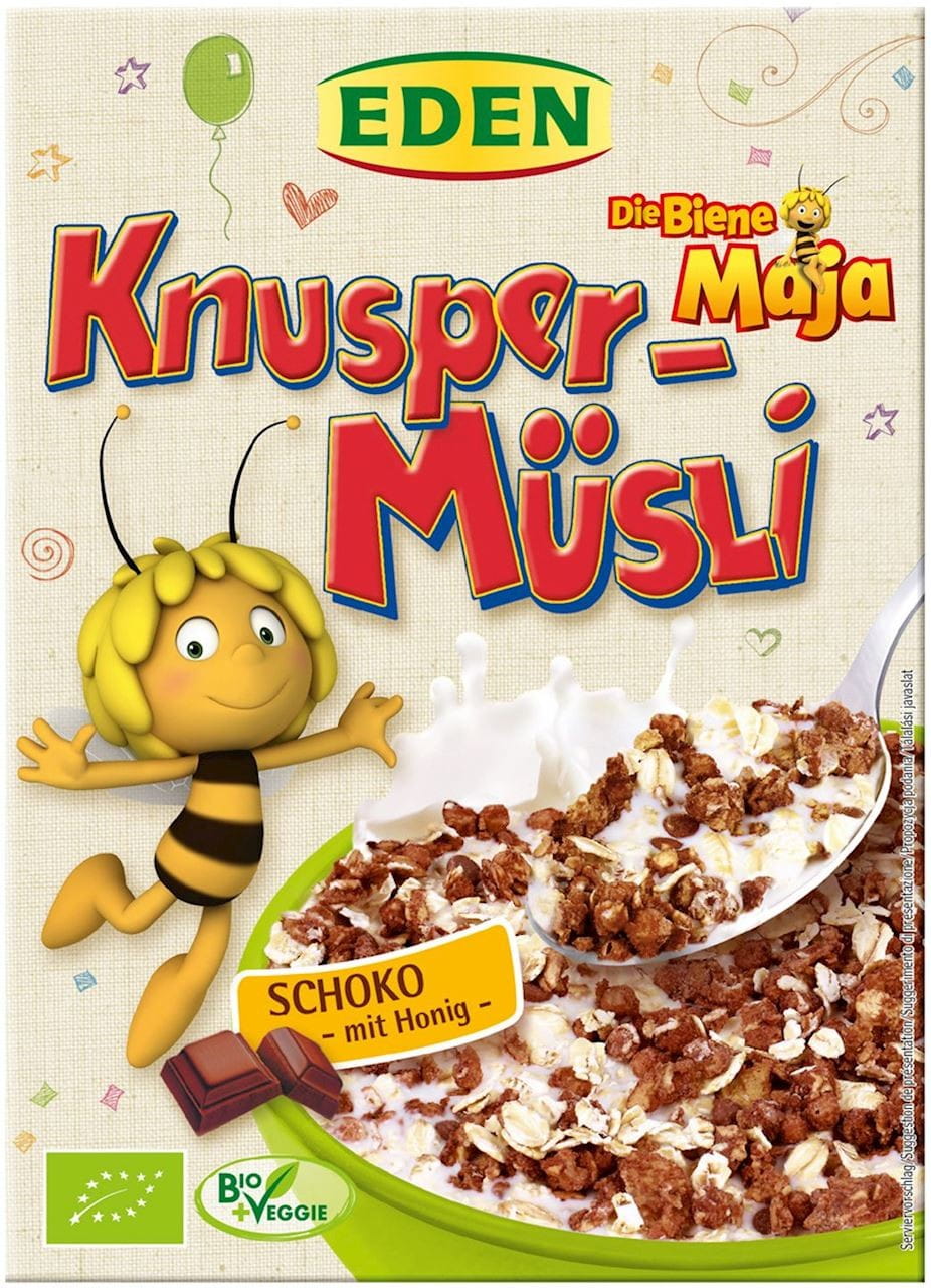 Schoko Müsli Biene Mai BIO 375 g - EDEN