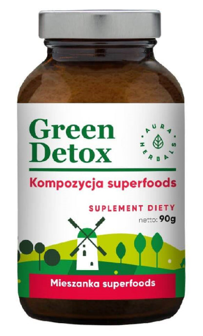 Zelená detoxikace 90g AURA-KRÄUTER