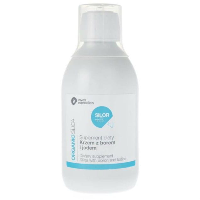Silica med Bor og Jod Silor + b + j 300ml INVEX REMEDIES