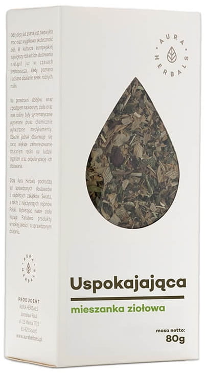 Beruhigende Tee-Kräutermischung 80g AURA HERBALS