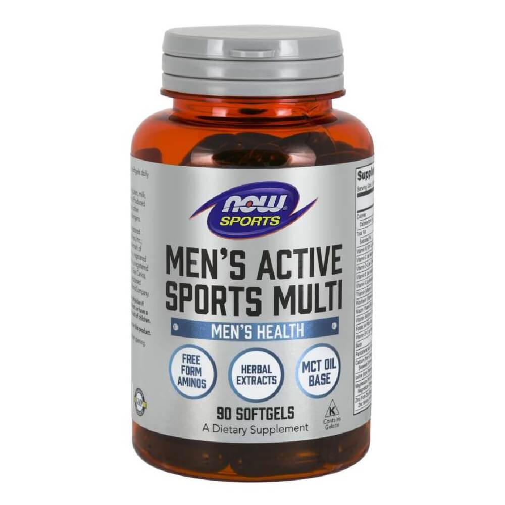 Multivitamin untuk Lelaki Lelaki Aktif Sukan Multi 90 Kapsul NOW FOODS NOW SPORT