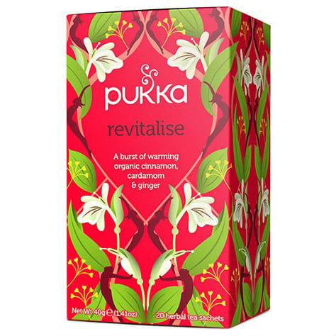 Revitalisieren Sie Tee BIO 20 PUKKA Beutel