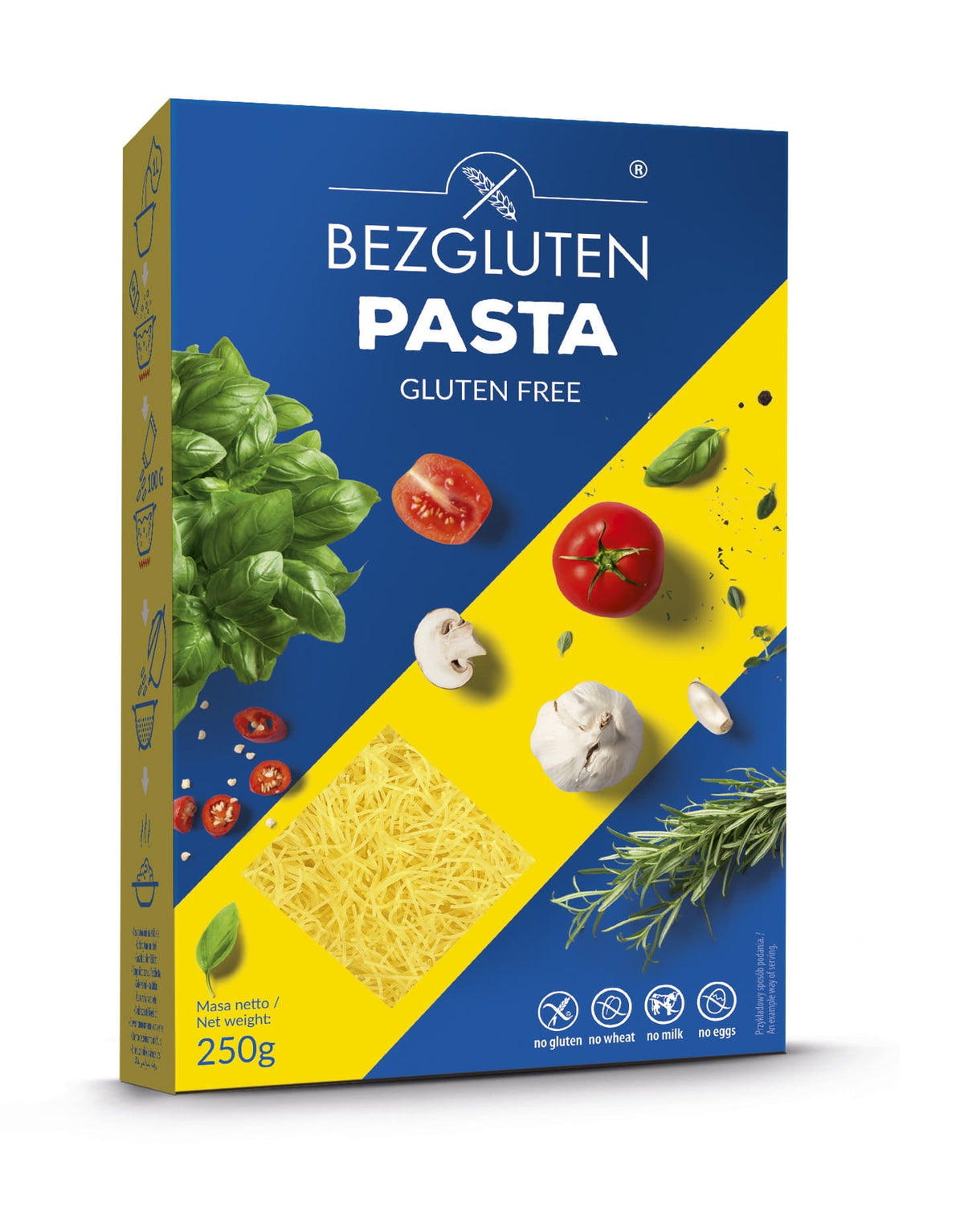 Paste fără gluten cu fir subțire 250 g fără gluten FĂRĂ GLUTEN