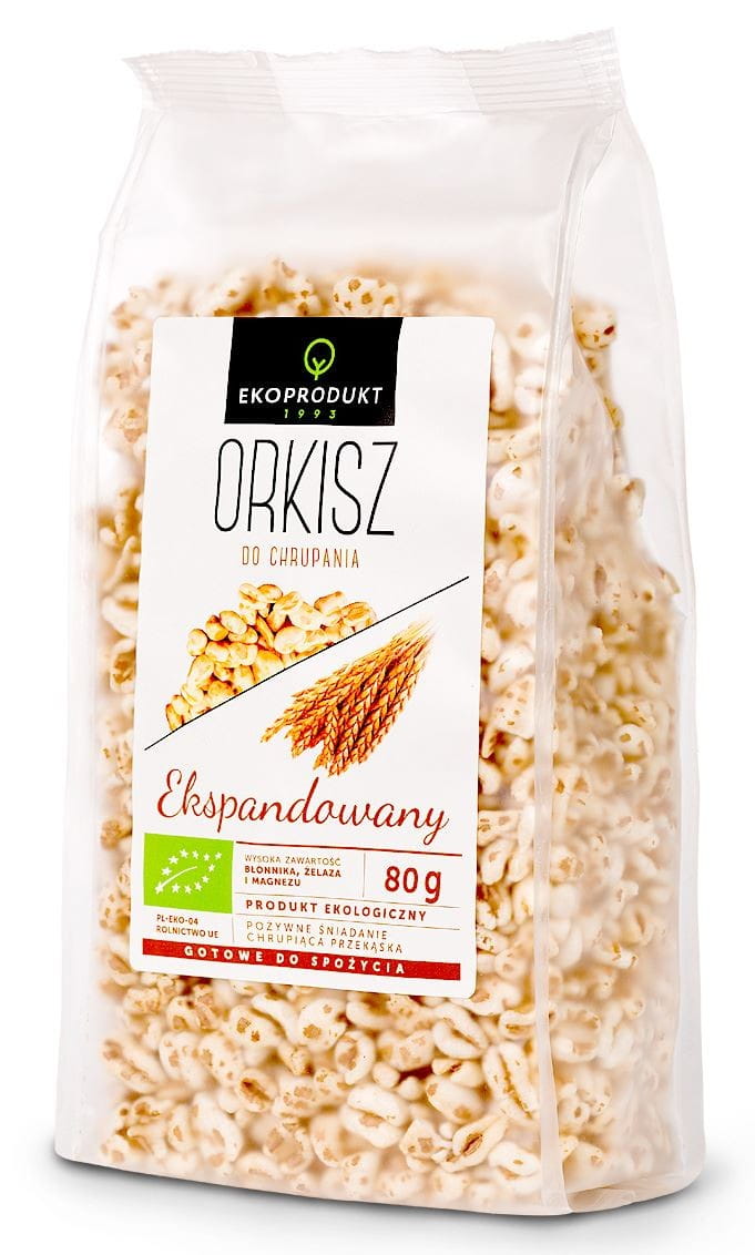 Knuspriger Dinkel ohne Zuckerzusatz BIO 80 g - EKOPRODUKT