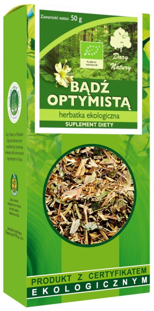Legyél optimista tea BIO 50 g - A TERMÉSZET AJÁNDÉKAI
