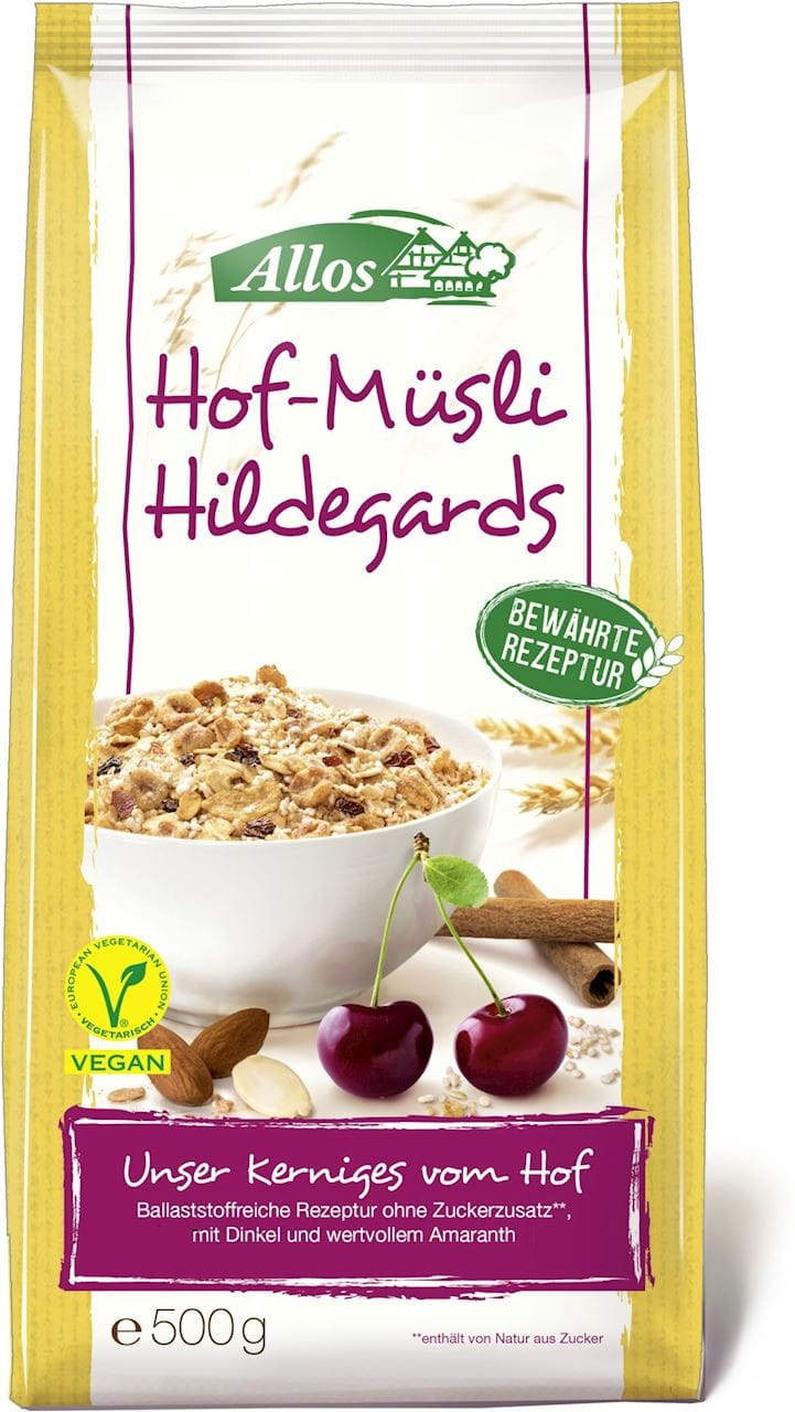 Dinkel Müsli St. Hildegard BIO 500 g - ALLOS