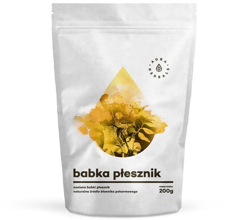 Sementes de Psyllium 200g AURA HERBALS