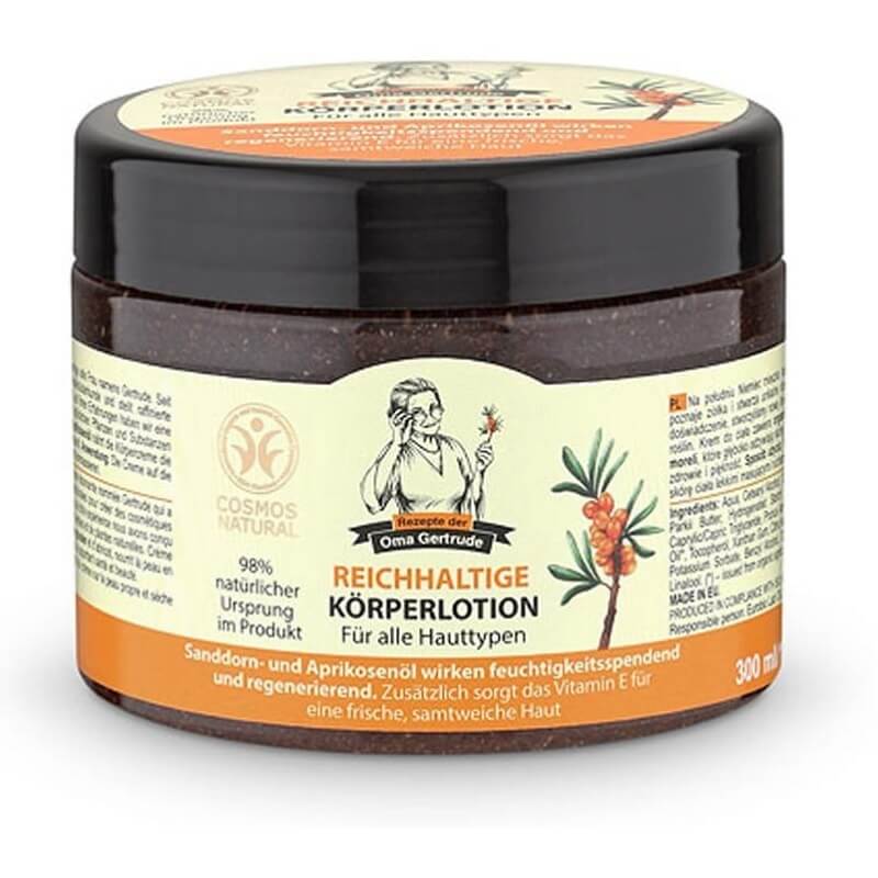 Lotion hidratantă pentru corp pentru toate tipurile de piele 300 ml - OMA GERTRUDE