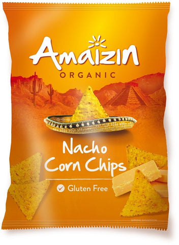 Maischips mit Käsegeschmack, glutenfrei BIO 150 g - AMAIZIN