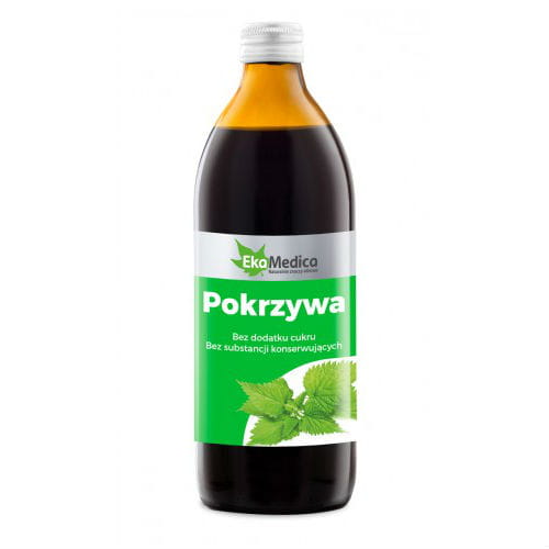Kopřivová šťáva 500ml EKAMEDICA