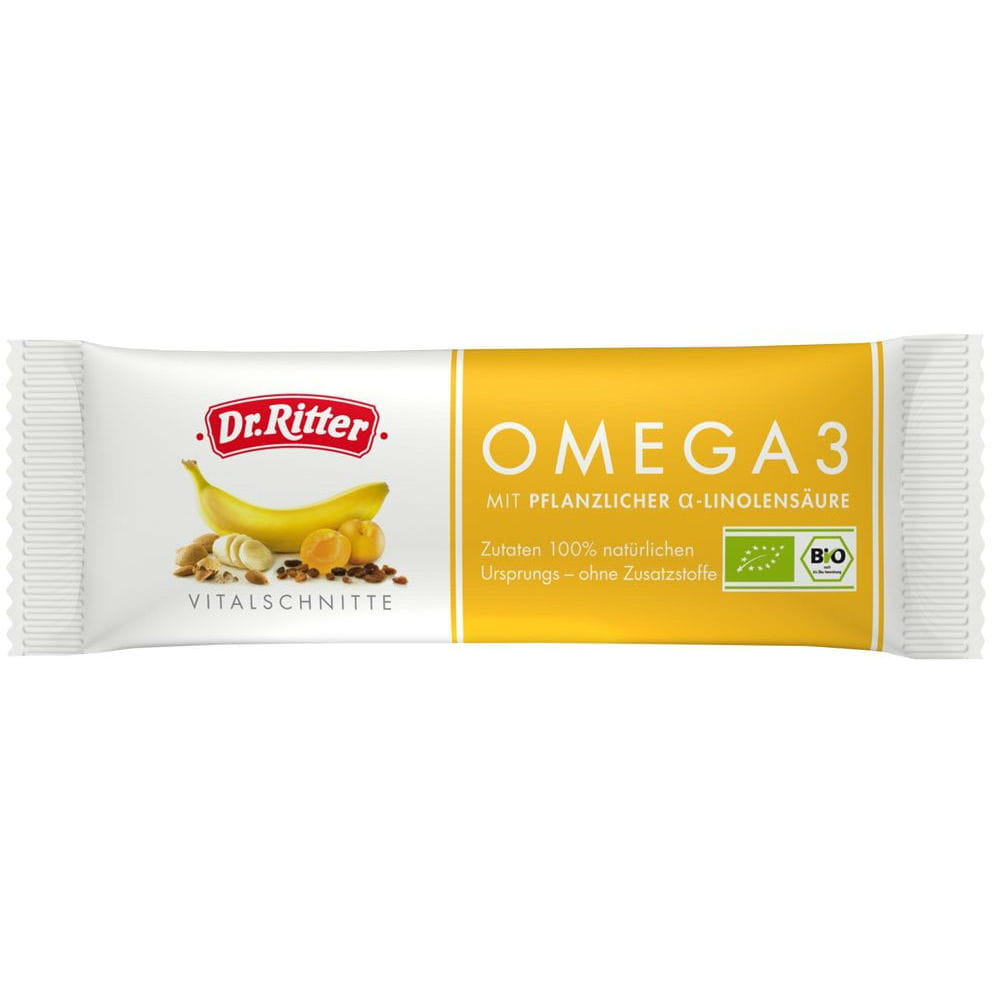 Barretta energetica OMEGA 3 BIO 40 g - DR. RITTER