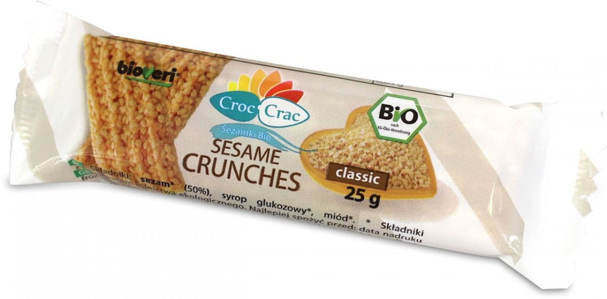 Gousses de Sésame au Miel BIO 25 g - CROC - CRAC