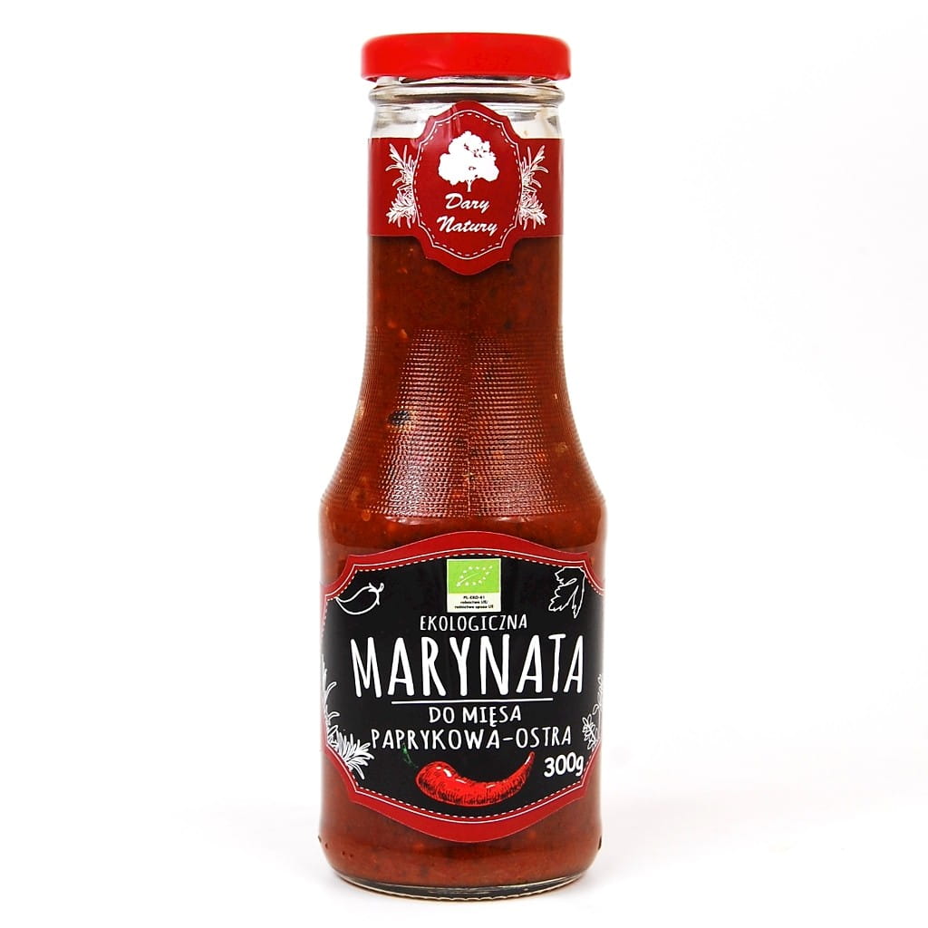 Organic meat marinade with spicy pepper 300 g - GIFTS OF NATURE