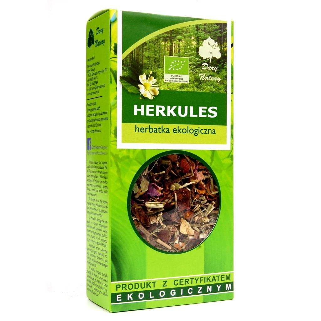 Herkules BIO Čaj 50 g - DARY PŘÍRODY