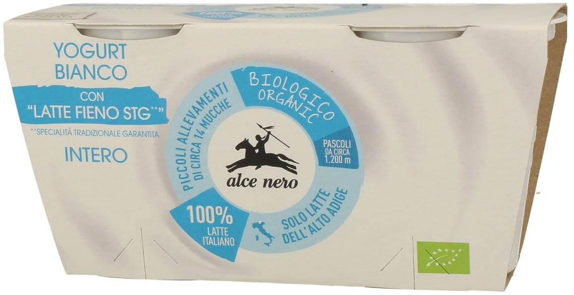 Naturjoghurt EKO 2 x 125 g - ALCE NERO