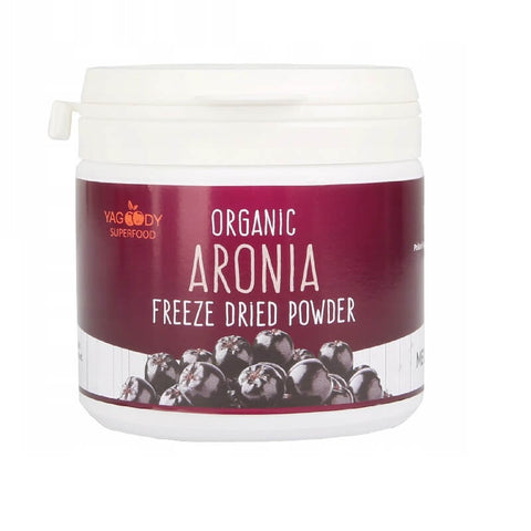 Aronia gefriergetrocknet in Pulver BIO 100 g YAGOODY