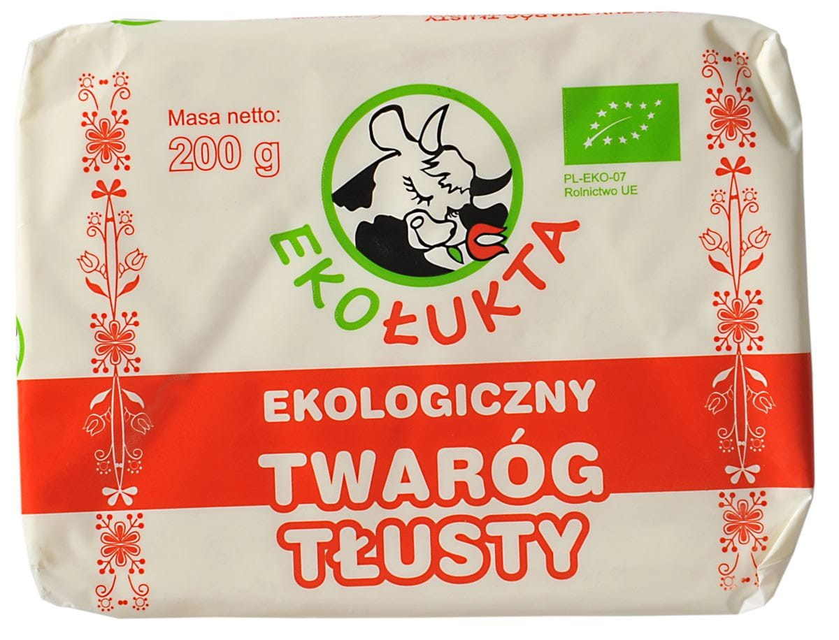 BIO Fett Hüttenkäse 200 g - ECO ŁUKTA