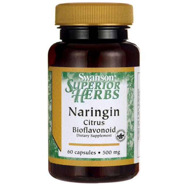 Zitrus-Bioflavonoid Naringin Zitrus-Bioflavonoid 500 mg 60 Κάψουλες SWANSON