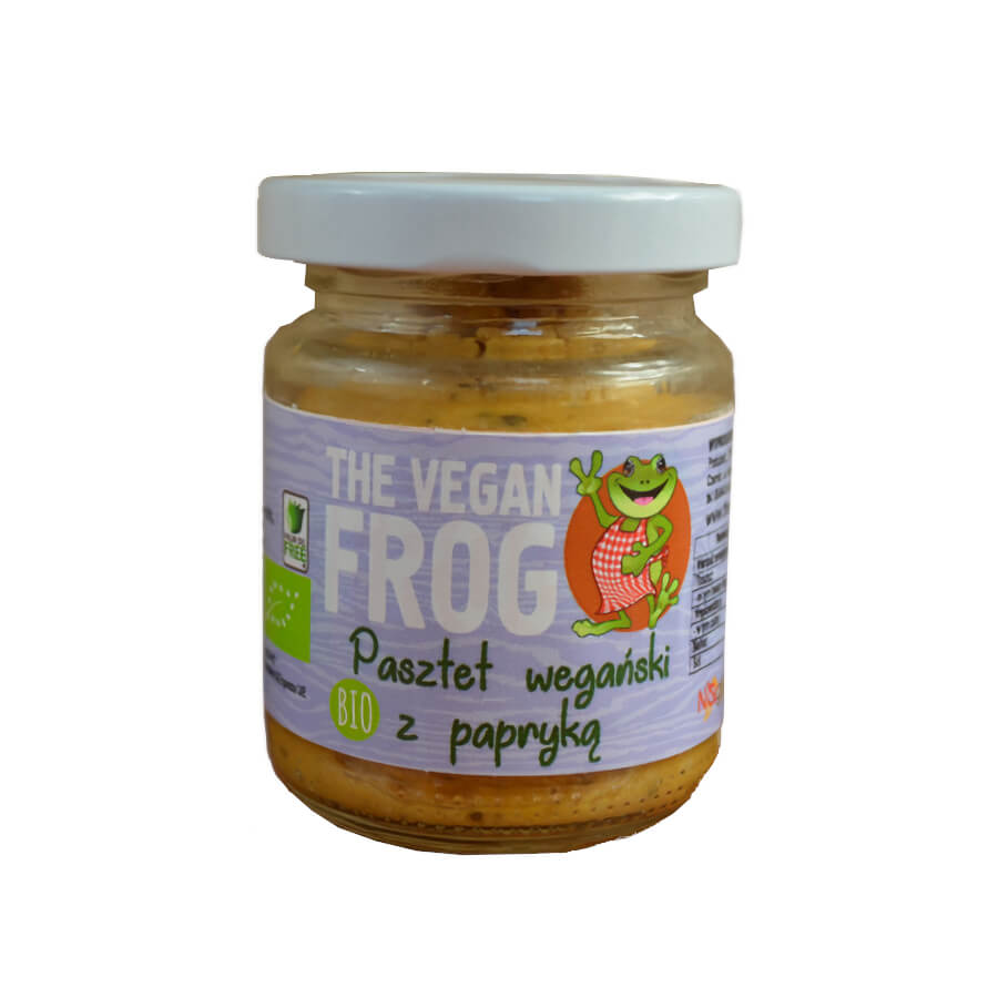 Vegán paprika paszta BIO 115 g - VEGAN FROG