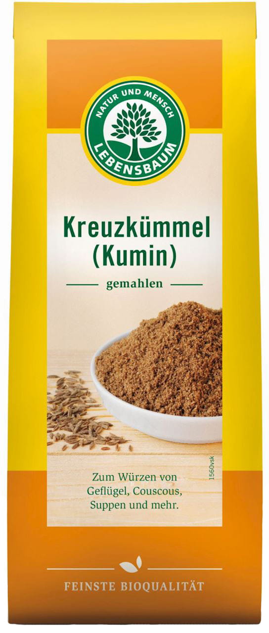 Gemahlener Römerkümmel, gemahlen BIO 40 g - LEBENSBAUM