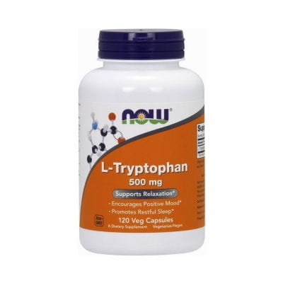 L - Triptofano L - Triptofano 500 mg 120 capsule NOW FOODS