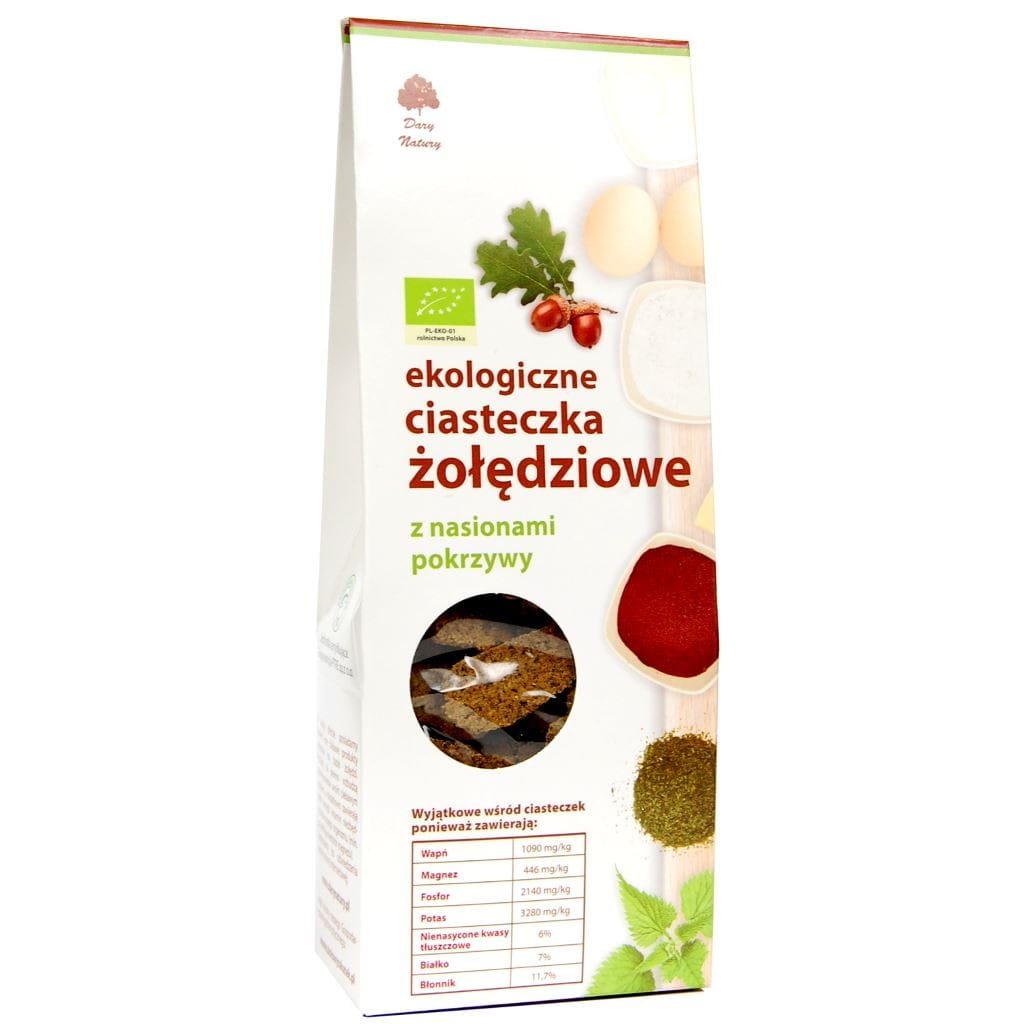 Galletas de bellota con semillas de ortiga BIO 100 g - REGALOS DE LA NATURALEZA