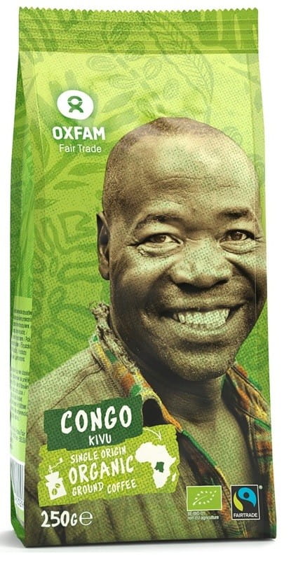 Gemahlener Arabica-Kaffee aus der Nähe des Kivu-Sees fair tade BIO 250 g - OXFAM