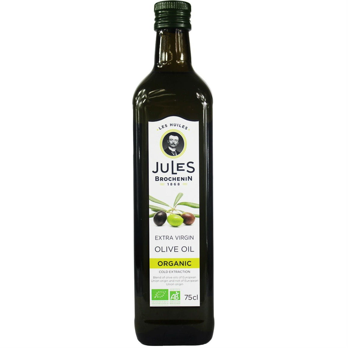 Natives ekstra BIO olivenolie 750 ml - JULES BROCHENIN