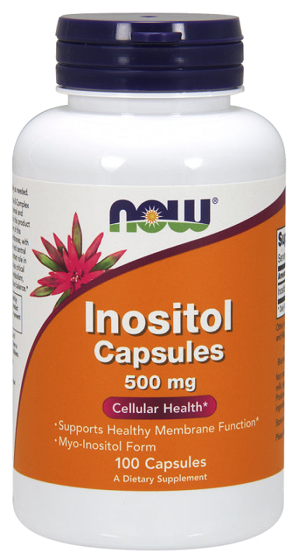 Inositol Kapsul Inositol 500 mg 100 Kapsul NOW FOODS