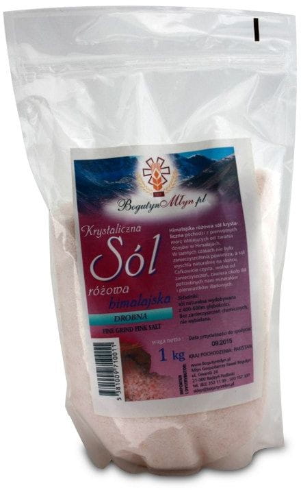 Rosa Himalaya-salt fint 1 kg - BOGUTIN