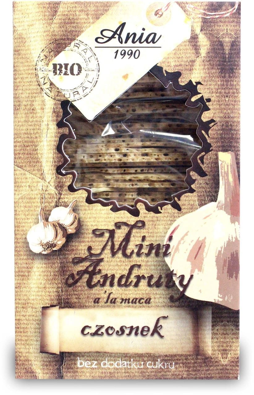 Wafer bawang putih tanpa tambahan gula BIO 180 g - BIO ANIA