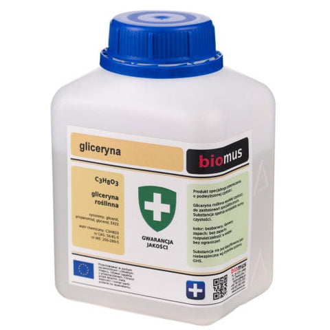 Pflanzliches Glycerin 500g BIOMUS