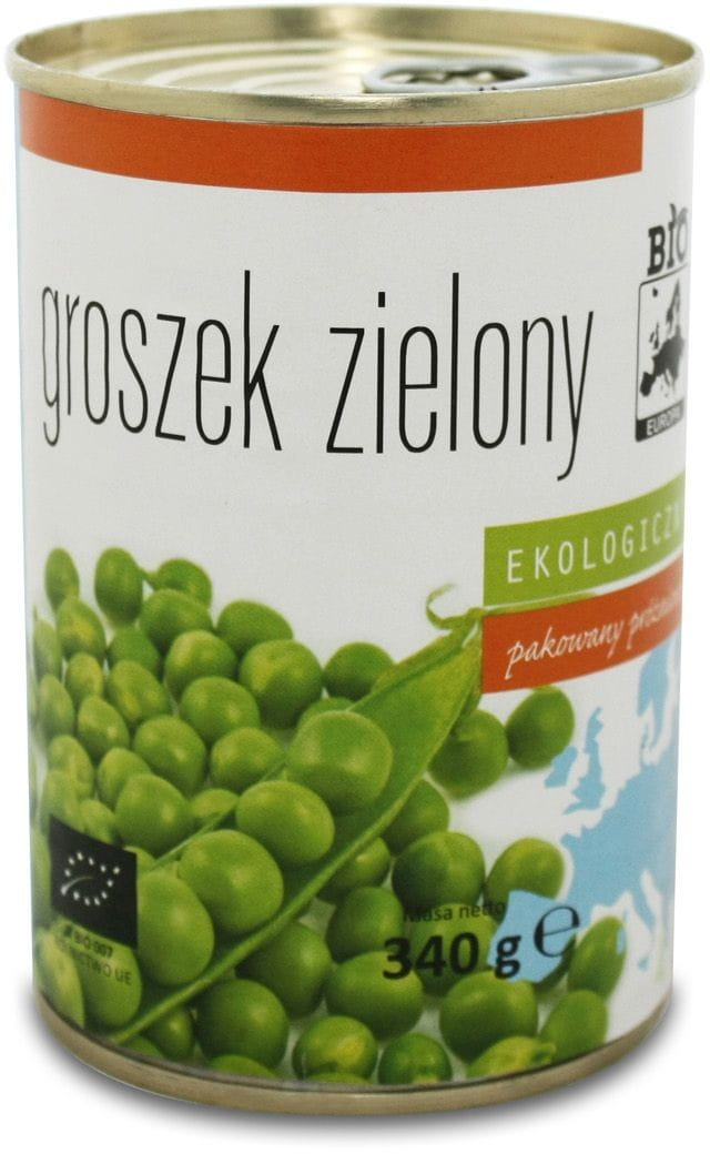 Kacang Hijau dalam Tin BIO 340 g (270 g) - BIO EUROPA