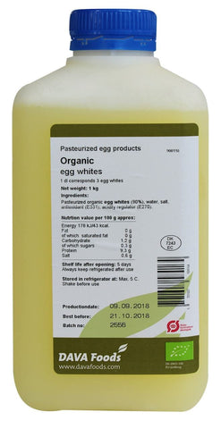 Flüssiges Eiweiß BIO 1 kg - DAVA FOODS