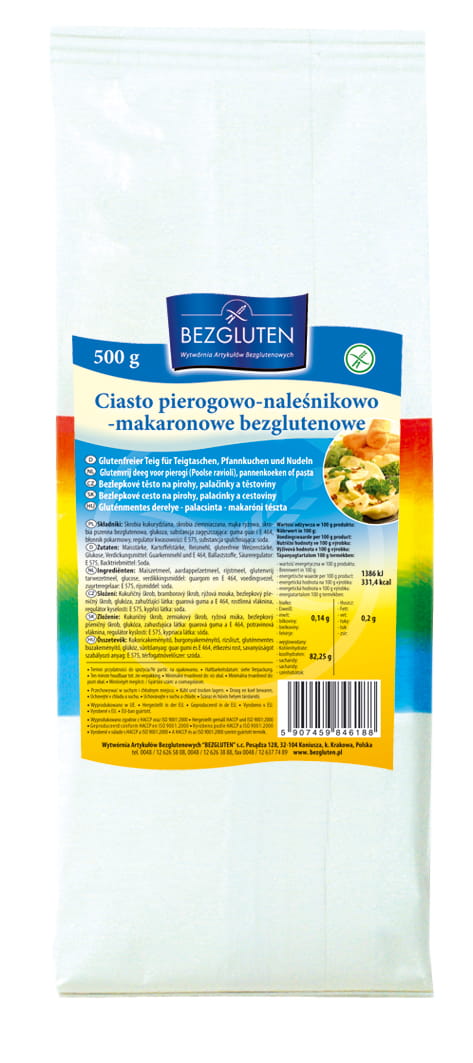 Pannenkoek-noodel-knoedeldeeg 500 g glutenvrij GLUTENVRIJ