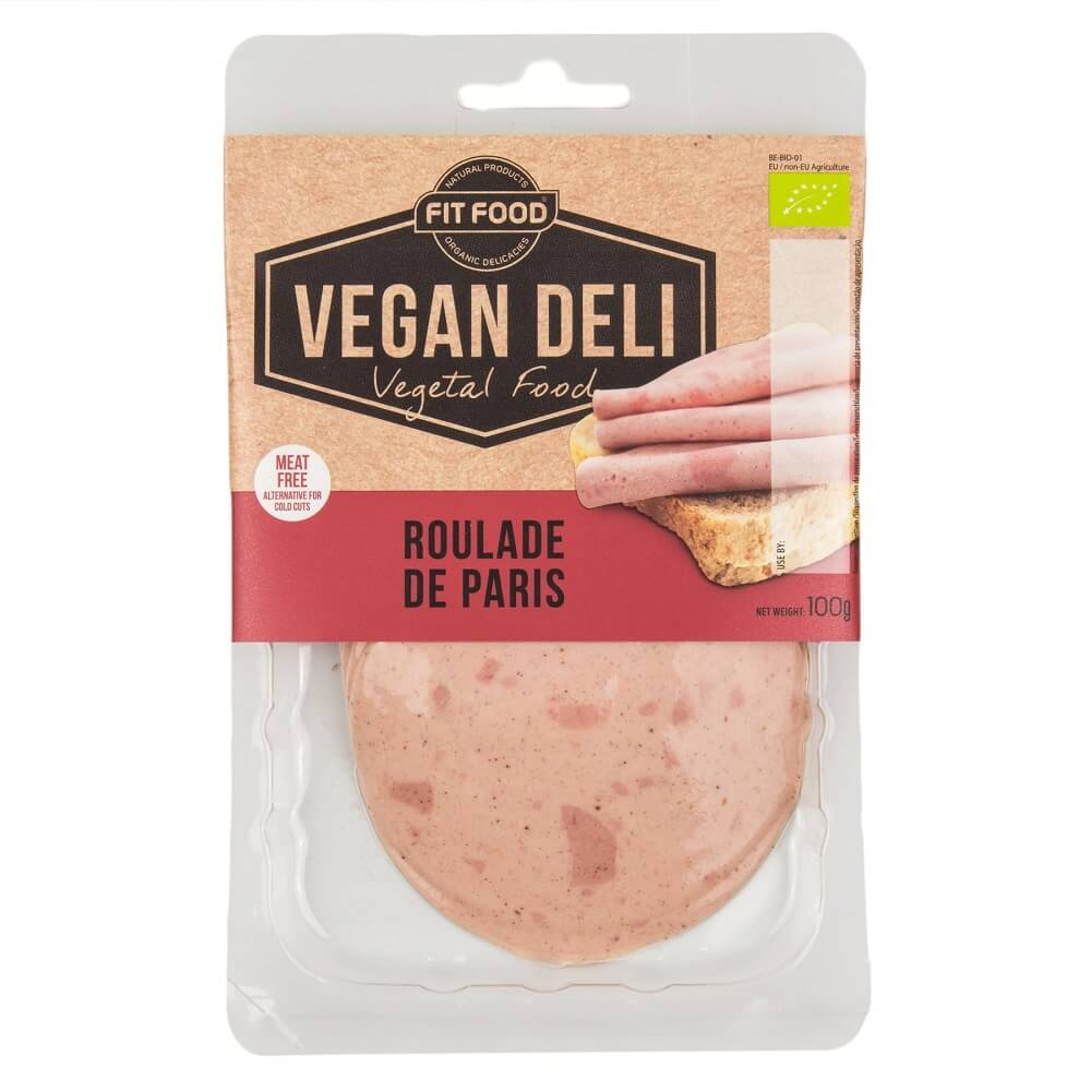 Biologische veganistische plakjesalternatief 100 g VEGAN DELI