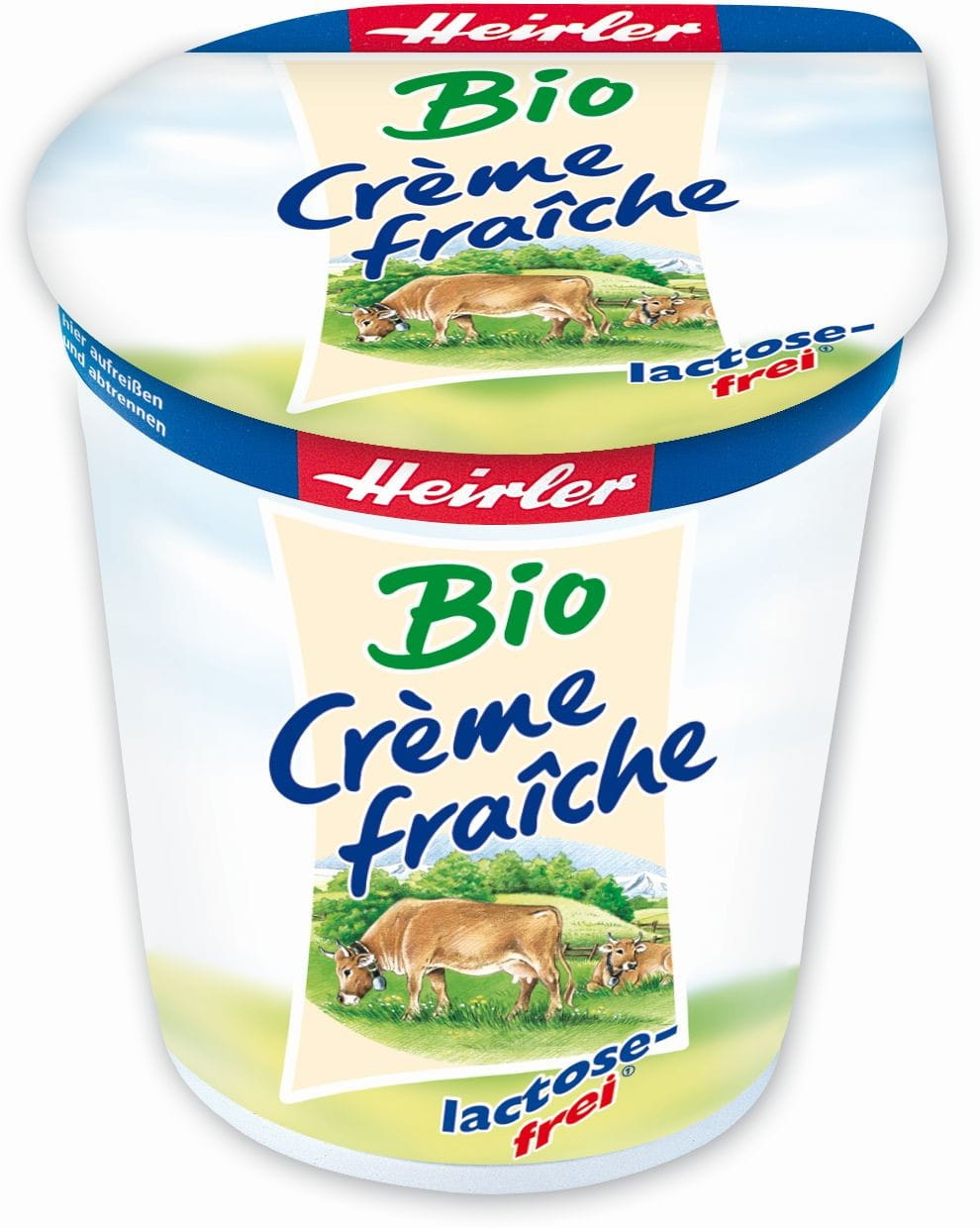 Crème sans lactose Crème 30% de matière grasse BIO 150 g - HEIRLER