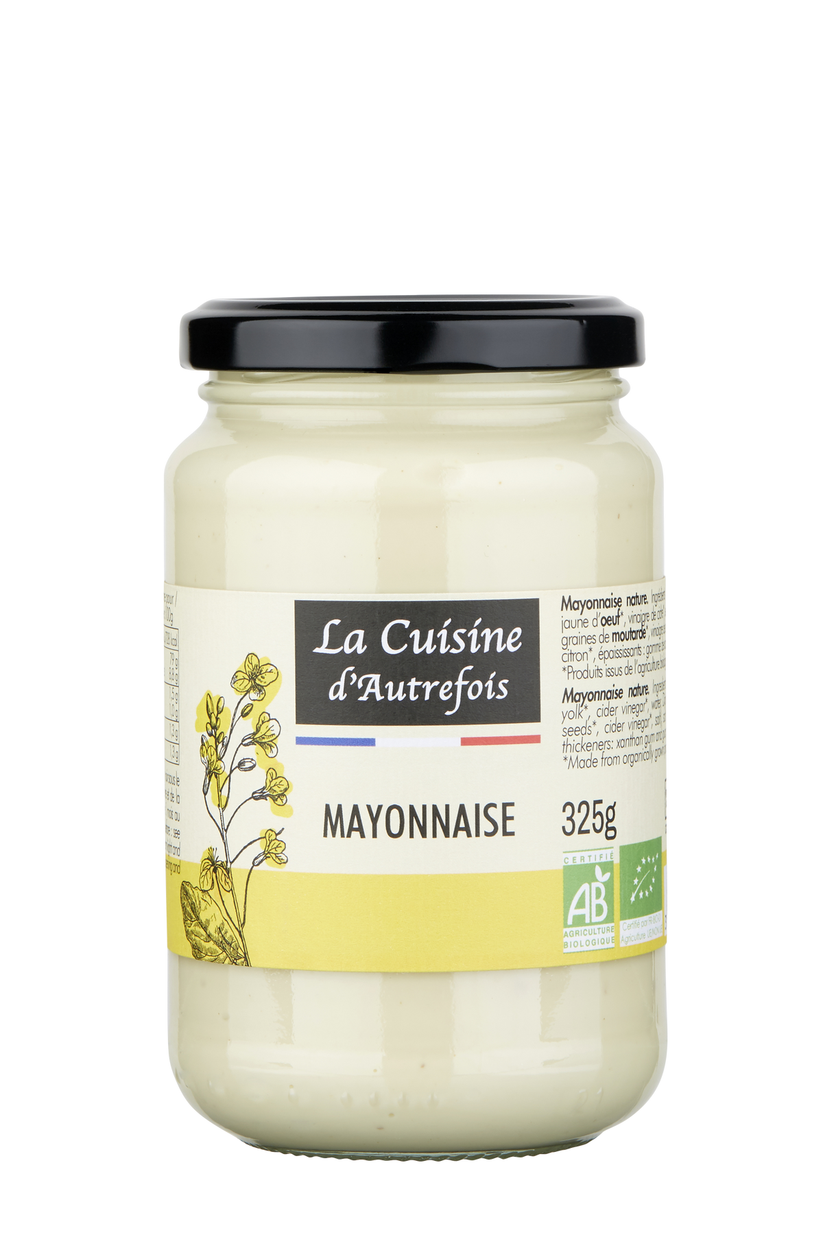 Bio tojásos majonéz 325 g - LA CUISINE D AUTREFOIS