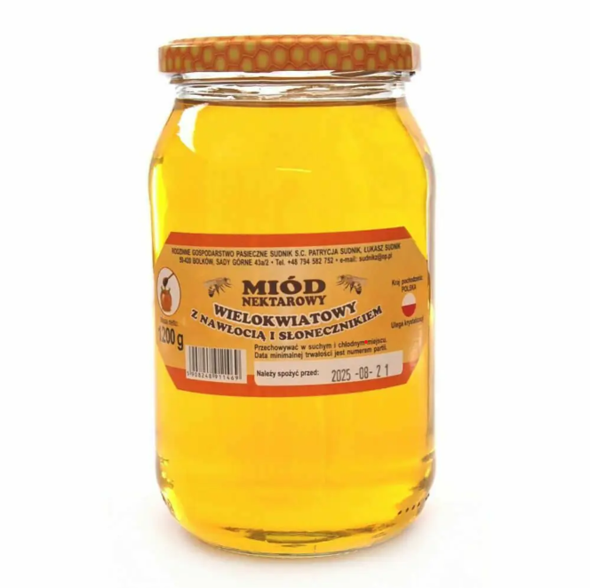 Mật ong hoa cúc vàng 1200g SUDNIK