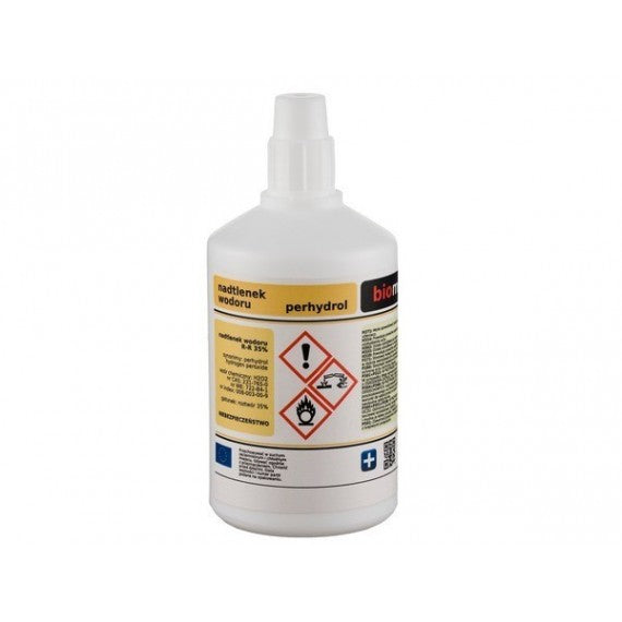 Perhydrol. Brintoverilte 12 %. Ren 500ml BIOMUS