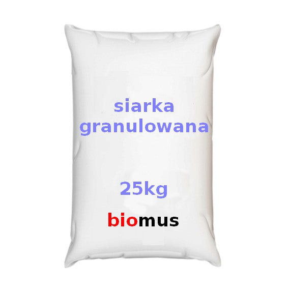 Granulierter Schwefel 25kg BIOMUS